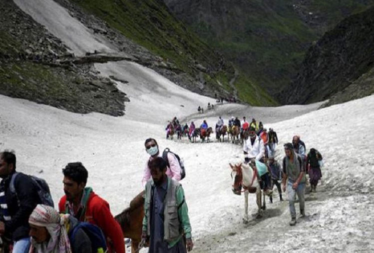 Amarnath Yatra : Amarnath Yatra resumes from Jammu