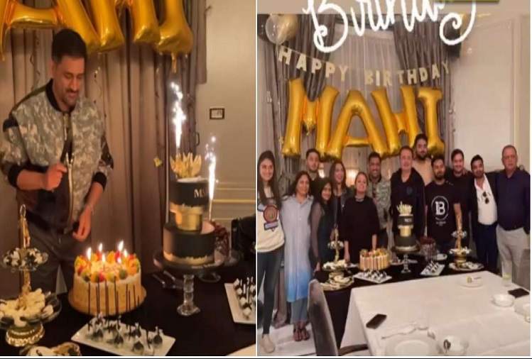 Happy Birthday MS Dhoni: Wife Sakshi shared the photo and video of MSD